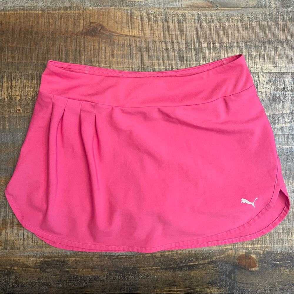 Puma women’s pink activewear tennis golf skirt